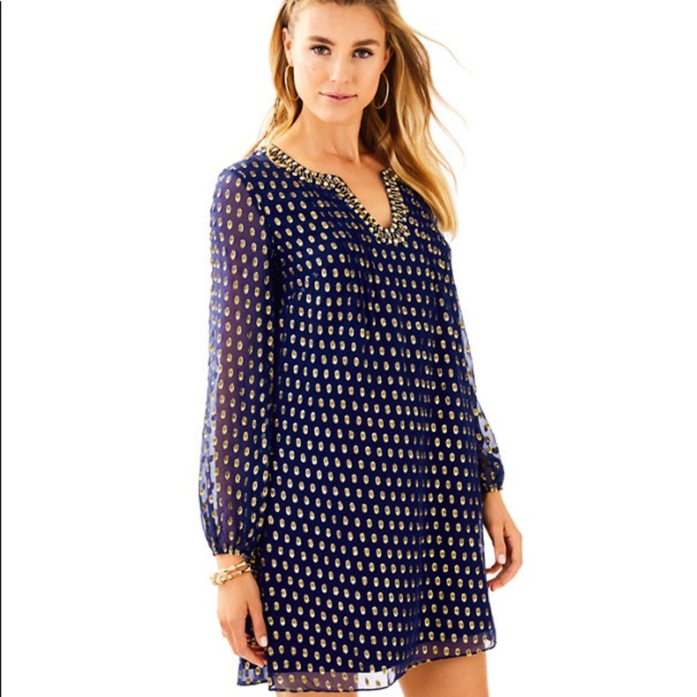 Lilly Pulitzer Colby Silk Tunic Dress